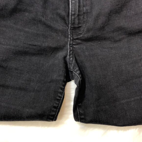 Old Navy Black Rock Star Hi Rise Boot Cut Jeans 8 - Picture 9 of 16